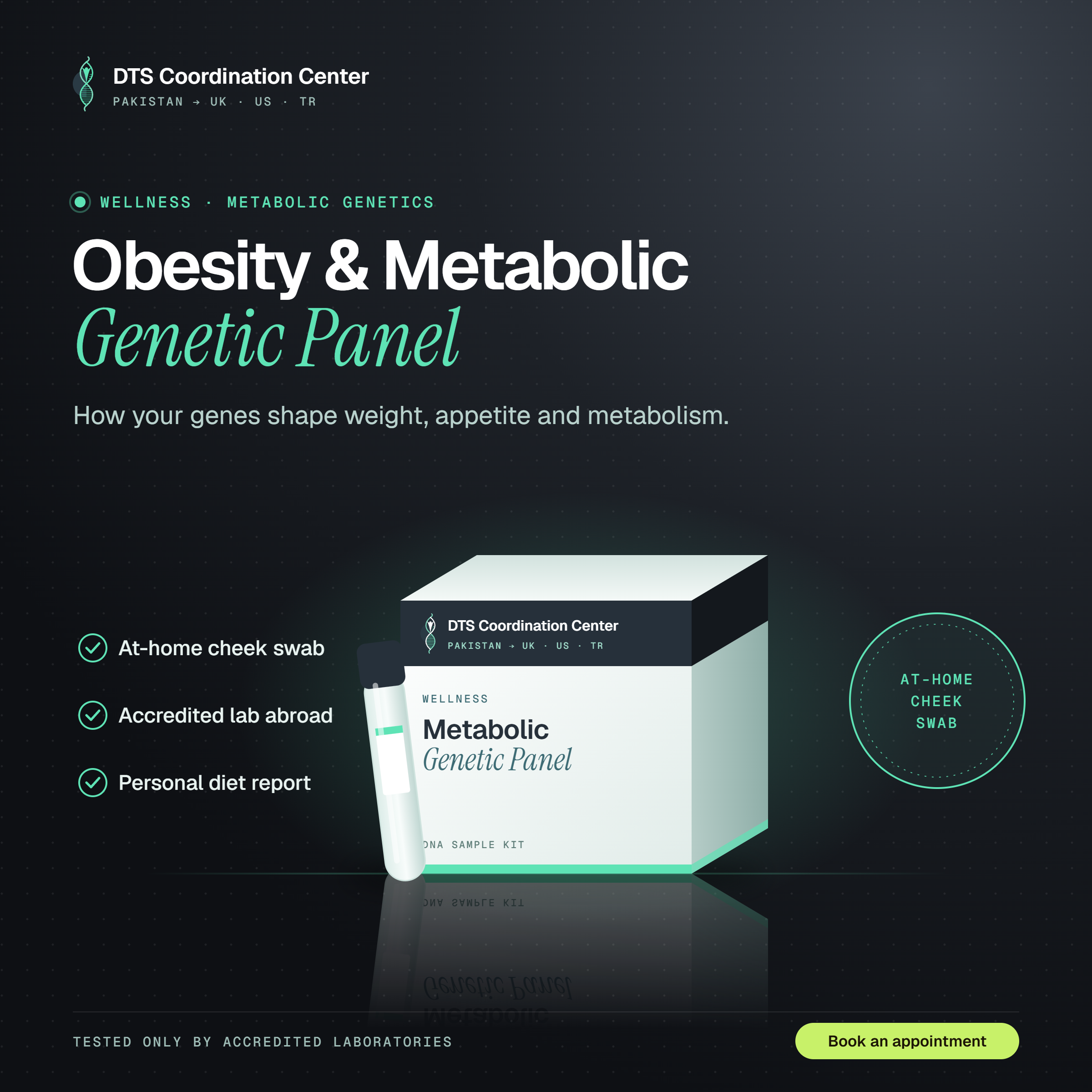 Obesity & Metabolic Genetic Panel